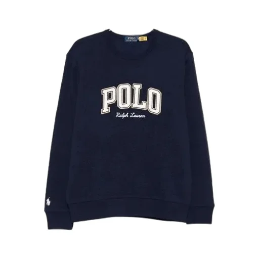 Logo-Embroidered Crew-Neck Sweatshirt