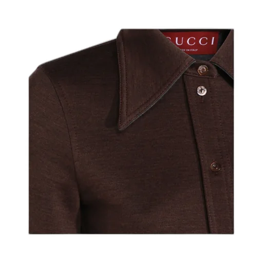 Collared Short-Sleeve Shirt