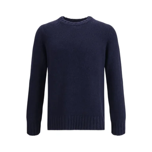 Cashmere Interlaced Crewneck Knitwear