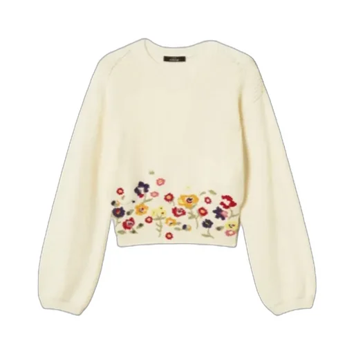 Floral Embroidered Sweater