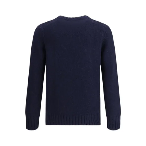 Cashmere Interlaced Crewneck Knitwear
