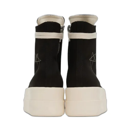 Double Bumper Platform Lace-Up Trainers