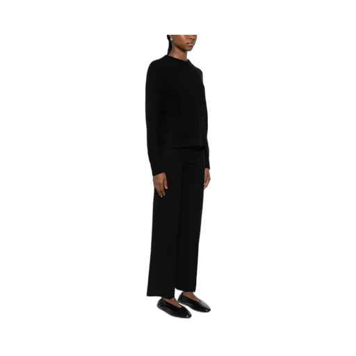 Cable-Knit Crew-Neck Top