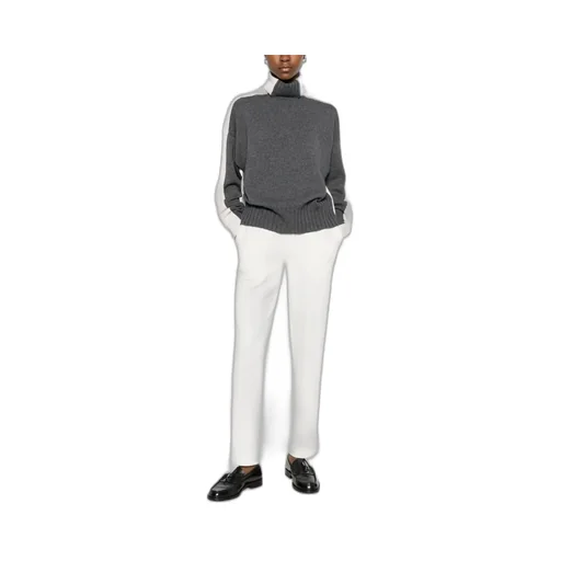 Elasticated-Waistband Trousers
