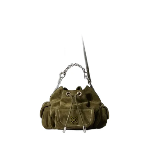 Dumbo.B Chain Drawstring Bucket Bag