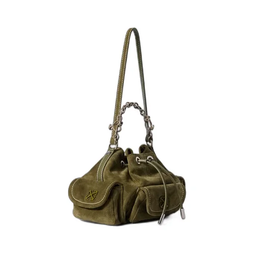Dumbo.B Chain Drawstring Bucket Bag