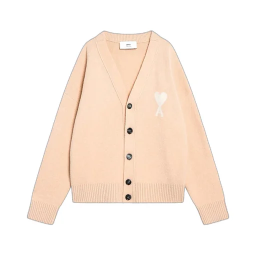 Ami De Coeur Heart Motif Cardigan