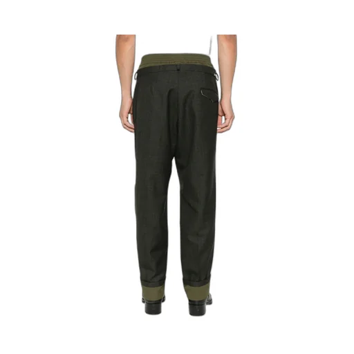 Layered Pleated Trousers