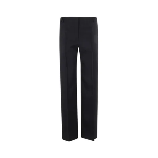Straight Leg Pleated Pants