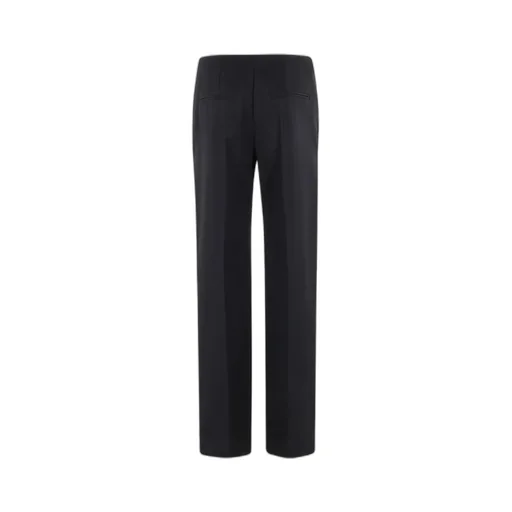Straight Leg Pleated Pants