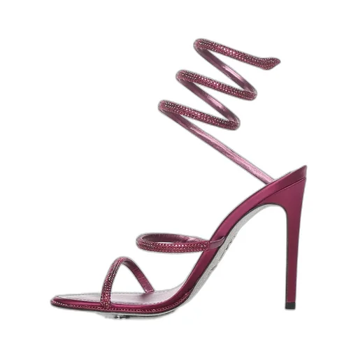 Embellished Heeled Sandals