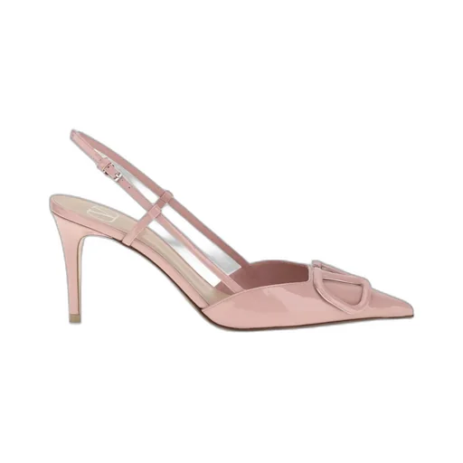Vlogo Signature Pointed Toe Slingback Pumps