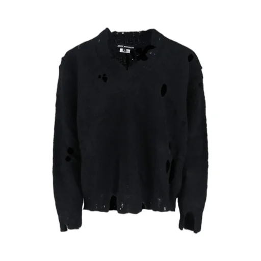 Distressed Long Sleeved Jumper