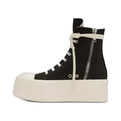Double Bumper Platform Lace-Up Trainers