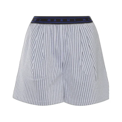 Striped Logo Waist Shorts