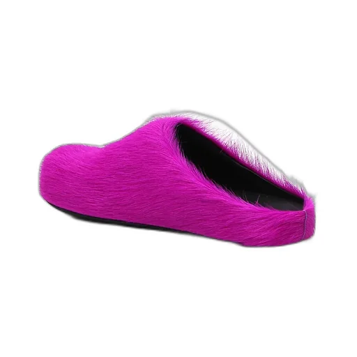 Fluffy Slip-On Mules