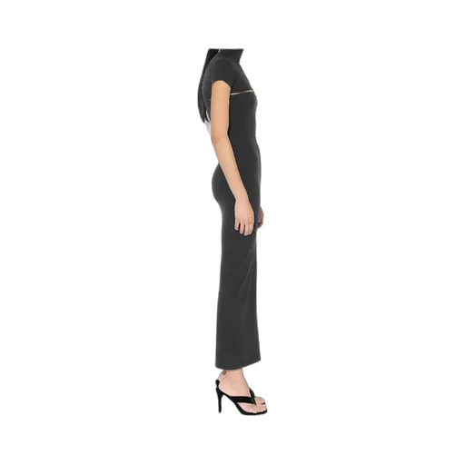 Second-Skin Knit Cut-Out Dress