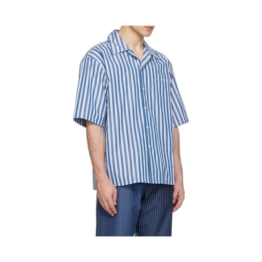 Striped Short-Sleeved Shirt