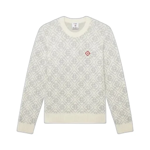 Logo Intarsia Knit Sweater