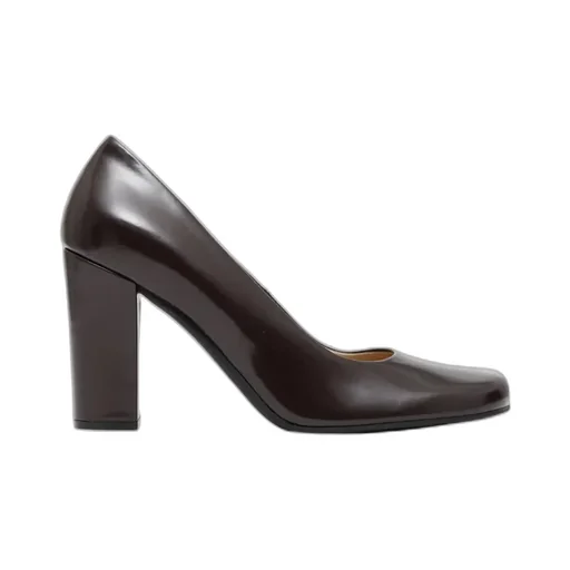 Penelope Block-Heel Pumps