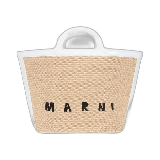 Logo Detailed Top Handle Tote Bag