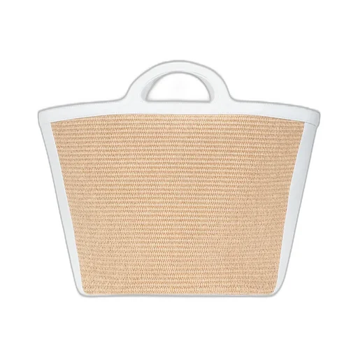 Logo Detailed Top Handle Tote Bag