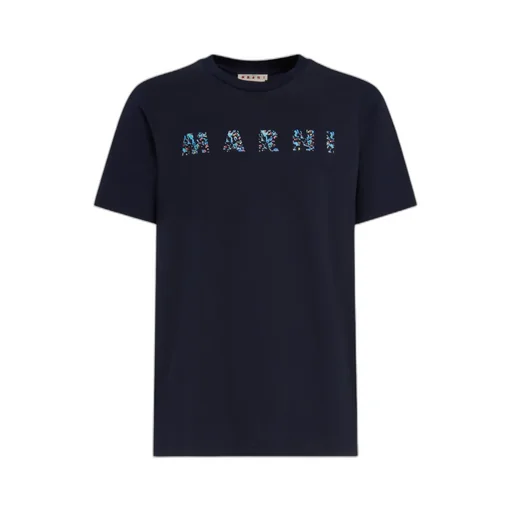 Logo Printed Crewneck T-Shirt