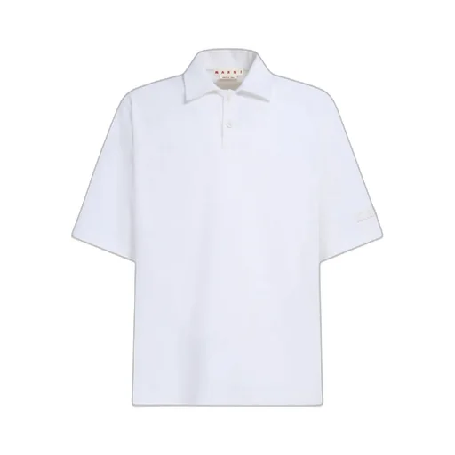 Logo Patch Short-Sleeved Polo Shirt