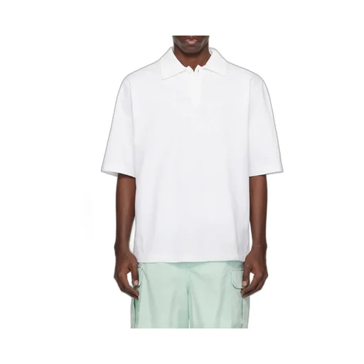 Logo Patch Short-Sleeved Polo Shirt