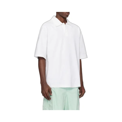 Logo Patch Short-Sleeved Polo Shirt