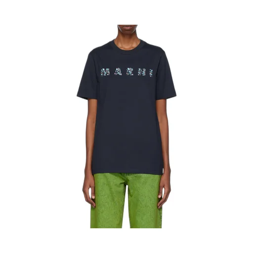 Logo Printed Crewneck T-Shirt