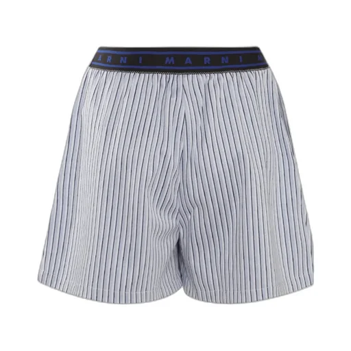 Striped Logo Waist Shorts