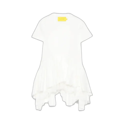 Ruffled Asymmetric Top