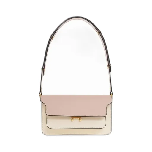 Trunk Foldover Shoulder Bag