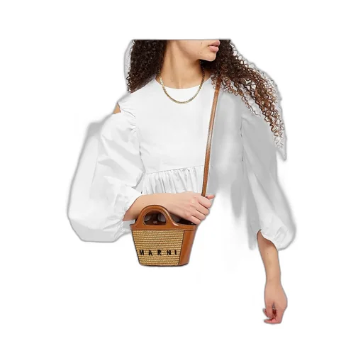 Tropicalia Logo Embroidered Micro Tote Bag