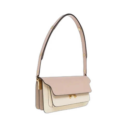 Trunk Foldover Shoulder Bag