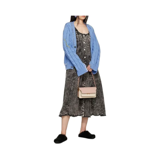Trunk Foldover Shoulder Bag