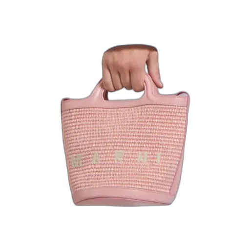 Logo Embroidered Bucket Bag