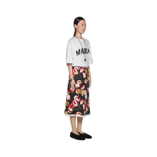 Logo Printed Crewneck T-Shirt