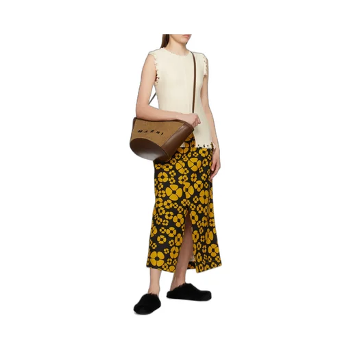 Tropicalia Logo Embroidered Small Tote Bag