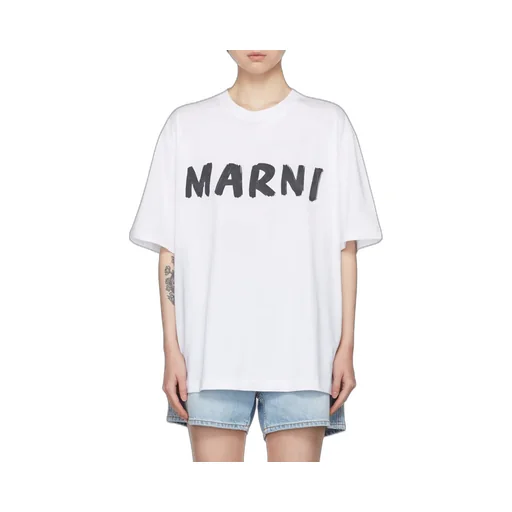 Logo Printed Crewneck T-Shirt