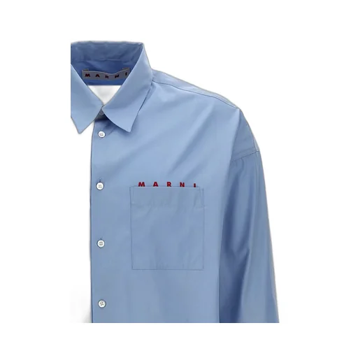 Logo Printed Long-Sleeved Shirt