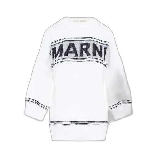 Cotton Sweater With Logo