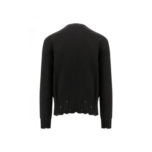 Distressed Crewneck Sweater