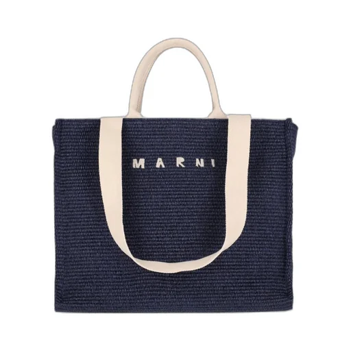 Logo Embroidered Top Handle Bag