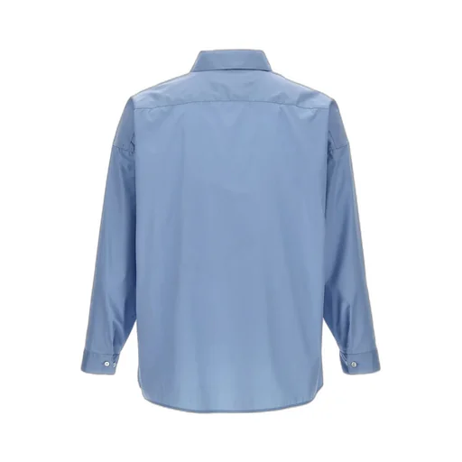 Logo Printed Long-Sleeved Shirt