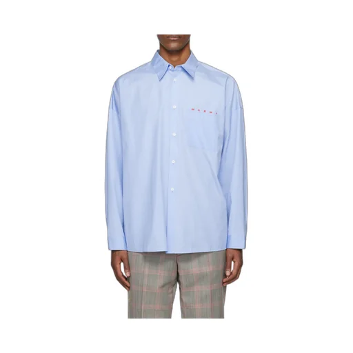 Logo Printed Long-Sleeved Shirt