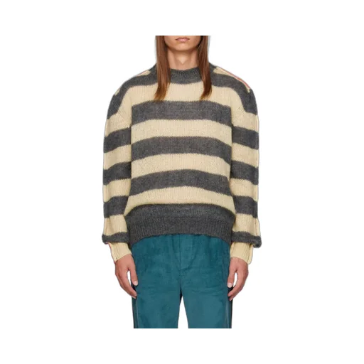 Striped Crewneck Knitted Jumper