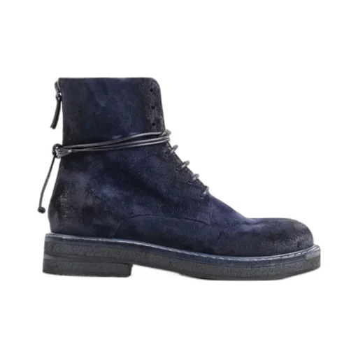 Round-Toe Ankle Boots