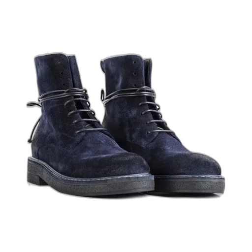 Round-Toe Ankle Boots